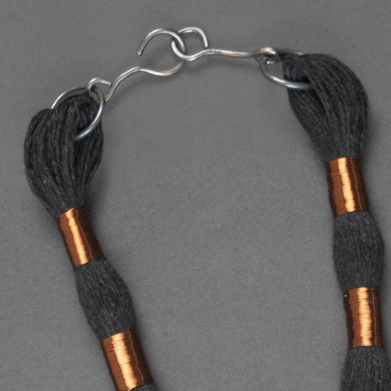 Collar Cobre / Lino