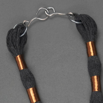 Collar Cobre / Lino