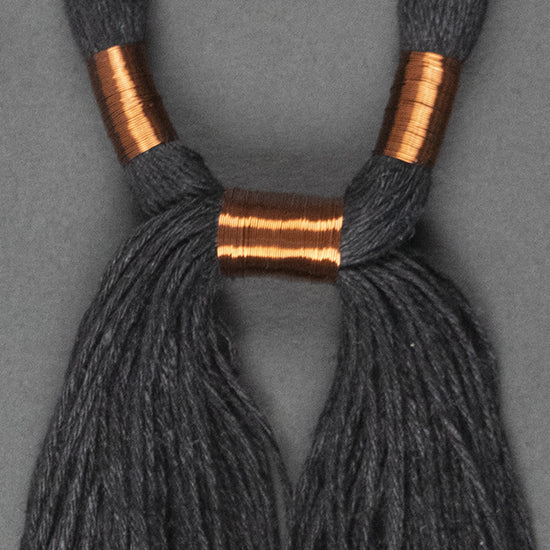 Collar Cobre / Lino