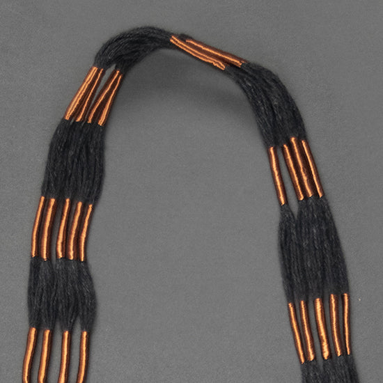Collar Cobre / Lino