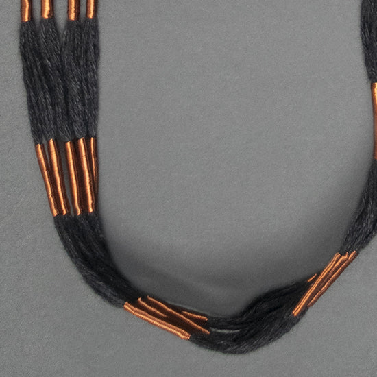 Collar Cobre / Lino