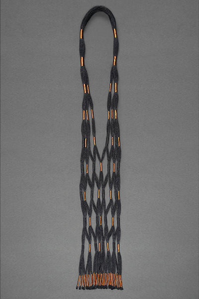 Collar Cobre / Lino