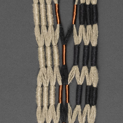 Collar cobre / Lino