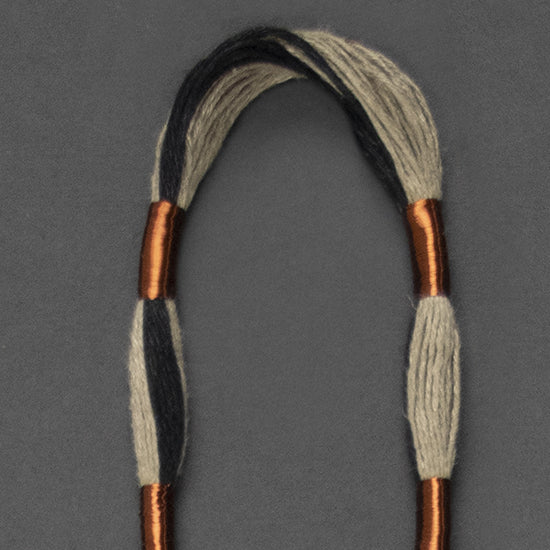 Collar cobre / Lino