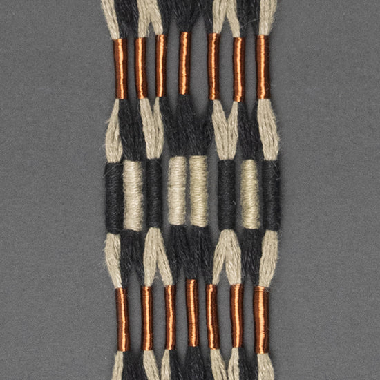 Collar Cobre / Lino