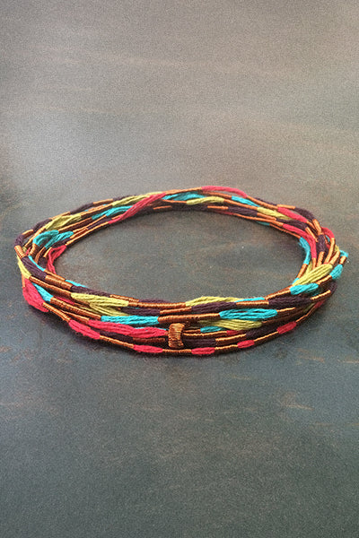 Collar cobre / Lino