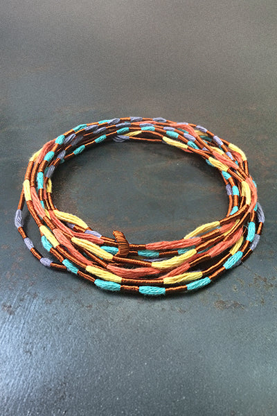 Collar Cobre / Lino