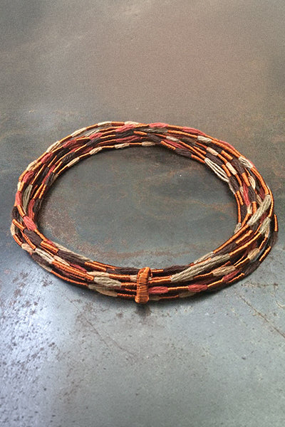 Collar Cobre / Lino