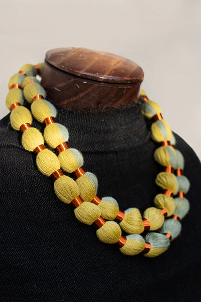 Collar Cobre / Algodón