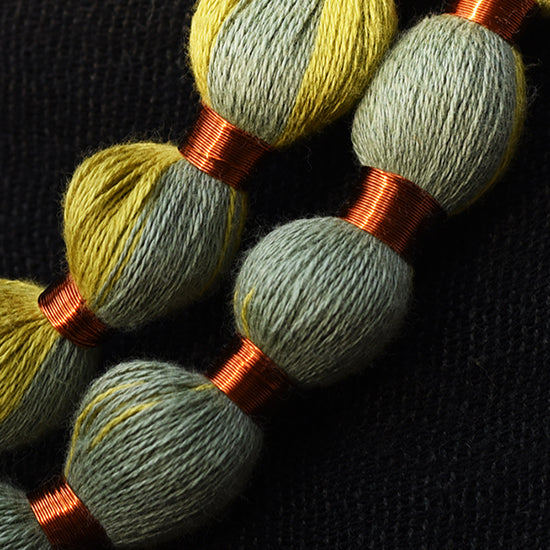 Collar Cobre / Algodón