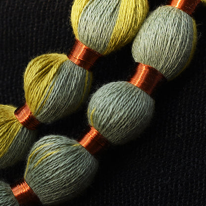 Collar Cobre / Algodón