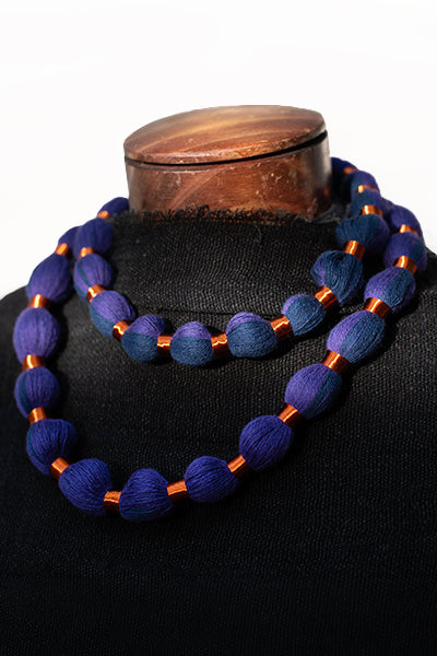 Collar Cobre / Algodón