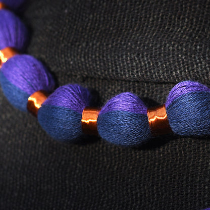 Collar Cobre / Algodón