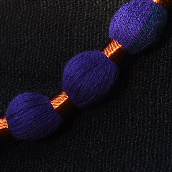 Collar Cobre / Algodón
